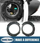 Hooke Road 7" Black Led Headlight Mount Bracket Ring For 07-18 Jeep Wrangler Jk New. Price: $15.09.