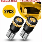 2-20X Auxito Bright Super Canbus T10 194 168 Led Light Bulbs Amber Lamp 3000K New. Price: $76.94.