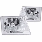 Anzo Ford E-350 Econoline 1992-1998 Crystal Headlights Chrome New. Price: $254.39.