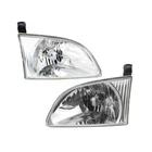 For Toyota Sienna 2001-2003 Headlights Driver And Passenger Side Pair Halogen New. Price: $97.80.