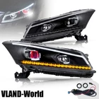 Led Headlights For Honda Accord 2008-2012 W/demon Eyes Sequential Turn Signal New. Price: $322.00.