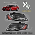 2008-2012 Audi A5 S5 Left & Right Hid Xenon Headlight Lights Headlamp Oem Used. Price: $499.99.