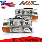 Headlights Assembly For 2001-2002 Chevrolet Silverado 1500/2500 3500 New. Price: $71.99.
