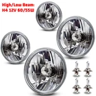 4PCS 7" Round Conversion Headlights Lamps W/bulbs 1971-1976 Ford Custom 500 New. Price: $77.98.