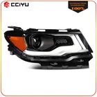 Right Side Headlight For 2017-2021 Jeep Compass Hid/xenon W/led Drl Projector New. Price: $149.99.