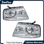 Dimflux Headlight For 04-08 F150 06-08 Lincoln Lt Clear Reflector Chrome Housing New. Price: $114.27.