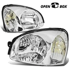 Open Box Chrome Clear Corner Projector Headlight Lh+rh For 03-06 Santa Fe Used. Price: $74.95.