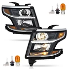 Hid/xenon Headlights W/ Ballast & Bulbs For 2015-2020 Chevy Tahoe Suburban Lh+rh New. Price: $152.99.
