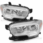 For 2016 2017 2018 Toyota Tacoma Headlight Driver And Passenger Side, Pair New. Price: $358.32.