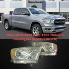 2019-2023 Dodge Ram 1500 Headlight Right Passenger & Left Driver Oem Halogen Used. Price: $230.00.