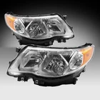 2009-2013 Subaru Forester Halogen Chrome Housing Headlights Headlamps Lh+rh New. Price: $113.99.