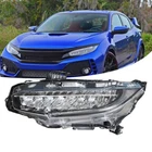 For Honda Civic 2016-2019 Full Led Left Driver Side Headlight Lamp Lh Clear Lens New. Price: $113.21.
