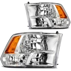 Chrome Headlights Assembly Left Right Side For 2011-2018 Ram 1500 2500 3500 New. Price: $80.07.
