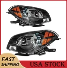 Pair Headlight Assembly For Chevrolet Malibu 2008-2012 Halogen Amber Reflector New. Price: $79.99.