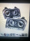 Chrysler 300 Black Led Halo Projector Headlights 2005-08 Spyder 5009180 New. Price: $179.00.