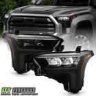 Jdm Black For 2022-2024 Toyota Tundra Led Headlights Headlamp W/ Halogen Signal New. Price: $398.99.