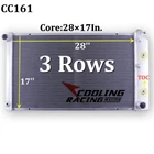 28X17" Aluminum Radiator For 1975-1986 1980 Chevy Gmc C/k C10 C20 C30 C1500 New. Price: $139.50.