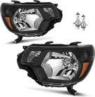 Headlights Assembly For 2012-2015 Toyota Tacoma Halogen Headlamp Replacement, Hi New. Price: $182.99.