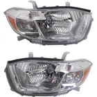 Headlight For 2010 Toyota Highlander Pair Driver Passenger Side Capa New. Price: $268.58.