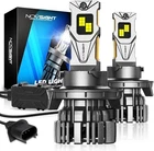 Novsight H13 9008 Led Headlight Bulbs Hi-lo Beam 30000LM 6500K 140W Bright White New. Price: $36.79.