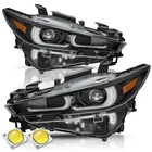 For 2022 2023 2024 Mazda CX-5 Oe Full Led W/afs Black Headlights Assembly Pair New. Price: $429.99.