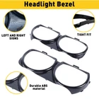 2/HEADLIGHT Bezel Set For 2015-2017 Dodge Challenger Srt Hellcat Left & Right M New. Price: $8.54.