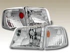 93-97 Ford Ranger Chrome Headlights + Corner 4 Pieces New. Price: $112.99.