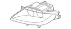 Genuine Bmw Composite Assembly 63-12-7-165-708 New. Price: $2378.13.