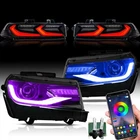 Vland Pair Rgb Led Drl Headlights Taillights For 2014-15 Chevy Camaro Sequential New. Price: $368.99.
