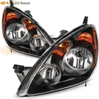 Black Housing Left Right Side Headlights Assembly For 2005-2006 Honda Crv New. Price: $142.85.