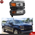 Passenger Side Headlight Headlamp Halogen For 2019 2021 Chevy Silverado 1500 New. Price: $95.27.