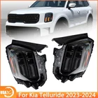 Full Led Headlights For 2023-2024 Kia Telluride Left & Right Black Headlamps New. Price: $811.00.