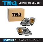 Trq Headlight Assembly Set Fits 2005-2010 Chevrolet Cobalt 2007-2009 Pontiac G5 New. Price: $153.95.