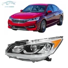 Headlight Assembly Halogen W/led Drl For Honda Accord 2016-2017 Left Driver Side New. Price: $84.43.