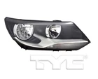 Tyc Right Side Halogen Headlight Assembly For Vw Tiguan 2012-20018 Models New. Price: $140.00.