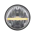 (1) United Pacific Ultralit 9 Led 5-3/4" Headlight W/ Amber Turn Signal New. Price: $284.95.