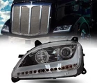 For Peterbilt 579 2012-2021 Halogen Headlight With Bulb Clear Proje Chrome Left New. Price: $440.99.