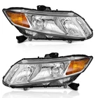 Pair Headlights Assembly For 2012-2015 Honda Civic 4-DOOR Sedan 12-13 Coupe Lamp New. Price: $89.89.