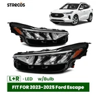 Full Led Headlight 2023-2025 Ford Escape W/bulb W/black Housing Left+right New. Price: $869.00.