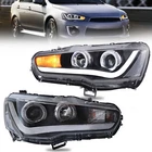 Pair Vland Led Headlights 2008-2017 For Mitsubshi Lancer Assembly New. Price: $235.00.