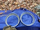 1973-1975 Chevrolet Chevy Monte Carlo Headlight Bezel Set Pair Lh Rh Chrome Trim Used. Price: $35.00.