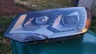 2011-2014 Volkswagen Touareg Front L/h Driver Side Xenon Headlight 7P1941751 Brk Used. Price: $425.00.