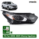 Hid/xenon Headlight For 2018-2021 Chevy Equinox W/ Ballast Right Passenger Side New. Price: $159.99.