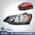 Halogen Headlight For 2017-2020 Chevrolet Sonic Projector Headlamp Driver Left New. Price: $280.99.