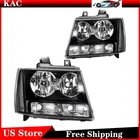 For 07-14 Chevrolet Tahoe Suburban 1500 Headlight Assembly Halogen Clear Lens New. Price: $93.89.