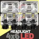 4PC Black '4X6' Led Headlight For Pontiac Cadillac Brougham 1988 New. Price: $115.50.