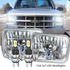 Pair 7X6" Led Headlights Fit Chevy C1500 C2500 C3500 K1500 K2500 K3500 1988-1999 New. Price: $69.99.