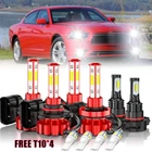 For Dodge Charger 2011-2014 Led Headlight Hi-low Beam Fog Bulbs Combo New. Price: $34.99.