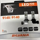 Sylvania Super Bright 9145 / 9140 H10 6000K White Led Fog Light Bulb - 2 Pack New. Price: $54.00.