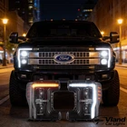 2017-2019 Ford F250 F350 450 550 Super Duty Vland Full Led Headlights Sequential New. Price: $473.79.